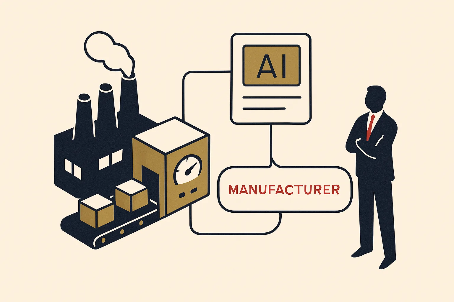A manufacturer surfaced to procurement buyers through search and AI answers.